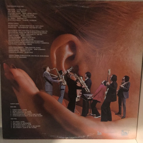 3/$30 Powder Blues “Thirsty Ears” vintage vinyl album 1981 - Picture 2 of 4